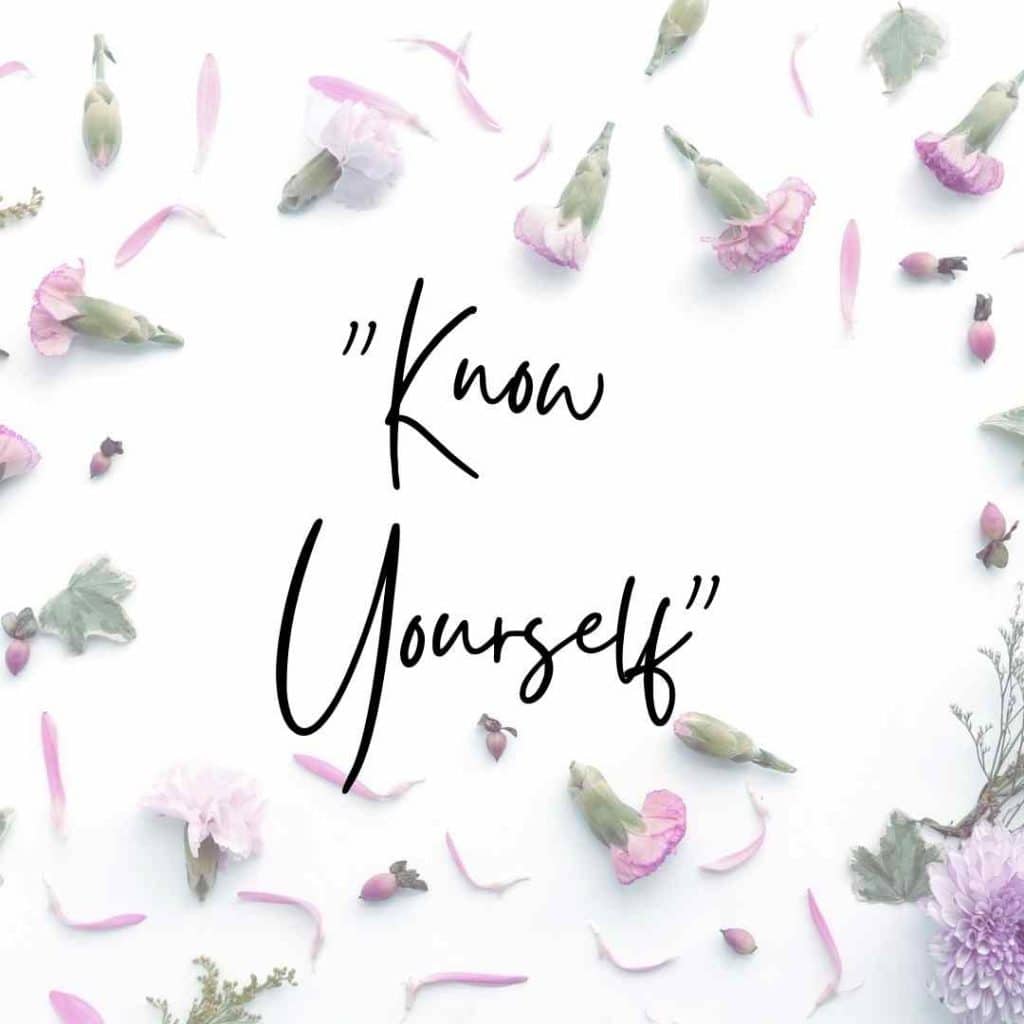 know yourself