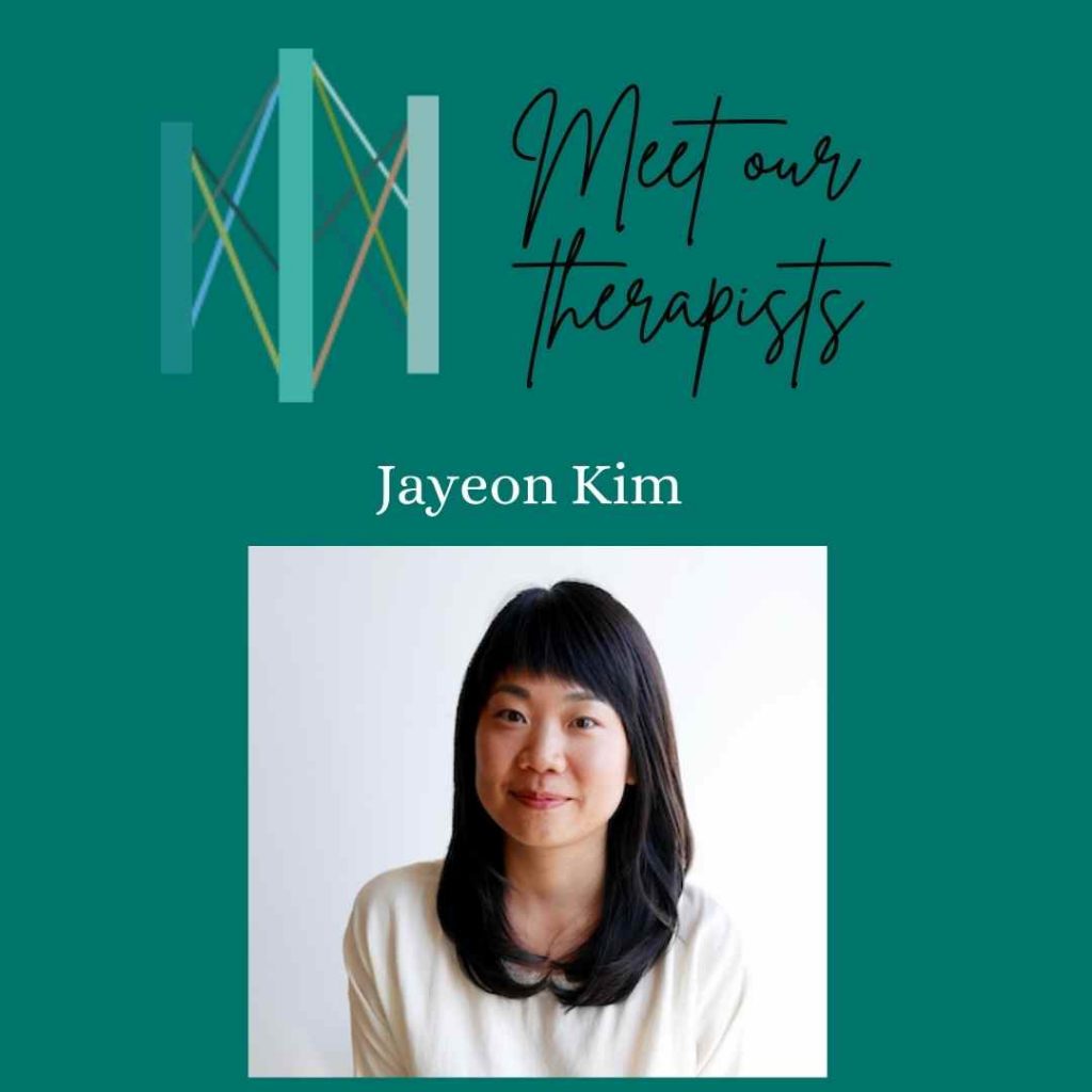 San Francisco Bay Area therapist Jayeon Kim