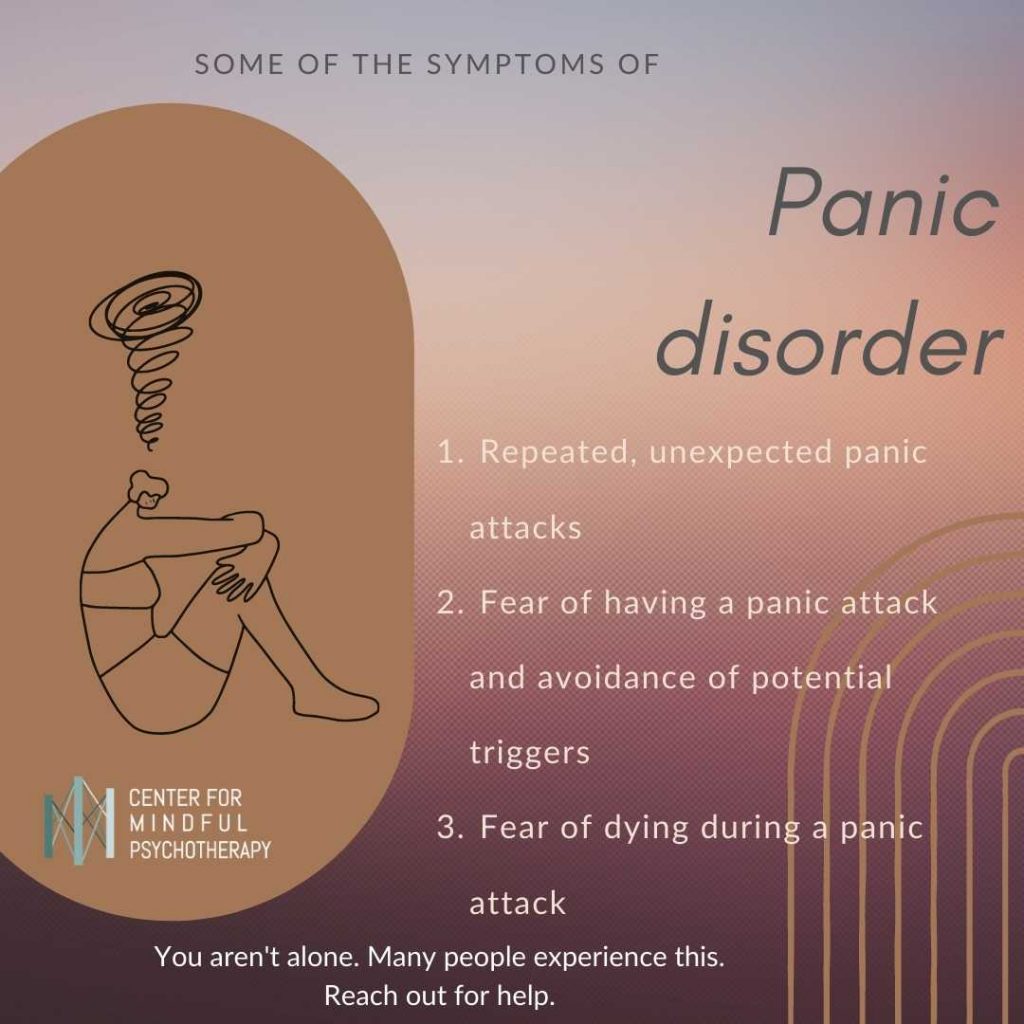 panic disorder symptoms