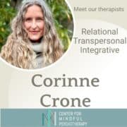 associate therapist Corinne Crone